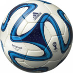 アディダス　　ネーム加工可  サッカーボール　ブラズーカ　グライダー　４号球　検定球　AS494WB