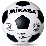 ミカサ  サッカーボール　5号球　芝用　検定球　SVC550-WBK